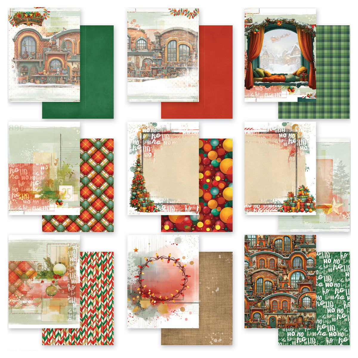 49 And Market - Jolly Jingles Collection - 6 x 8 Paper Pack