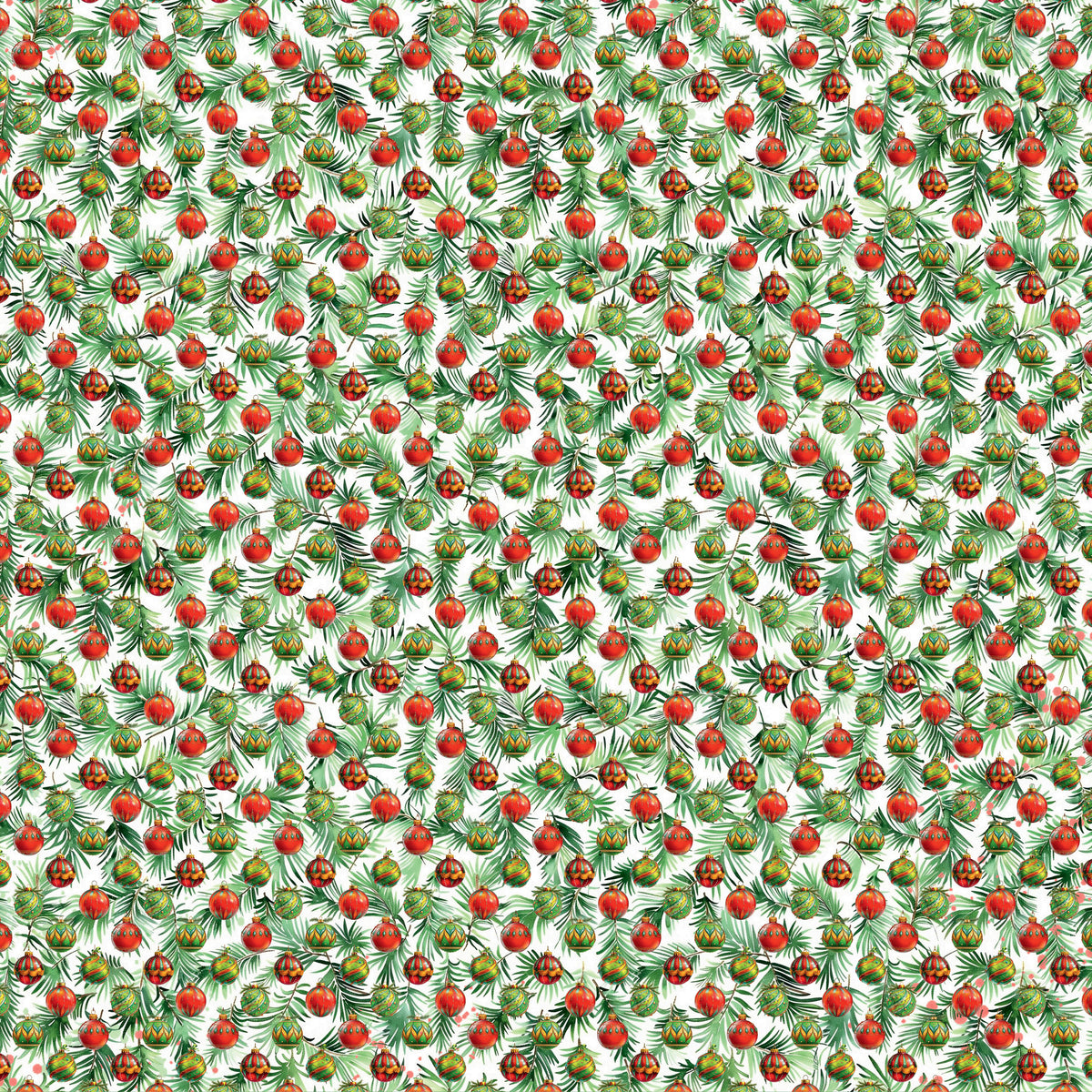49 And Market - Jolly Jingles Collection - 12 x 12 Double Sided Paper - Advent