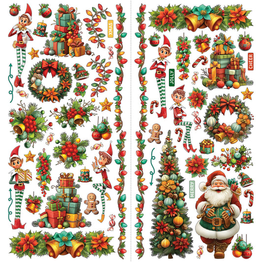 49 And Market - Jolly Jingles Collection -  Laser Cut Elements