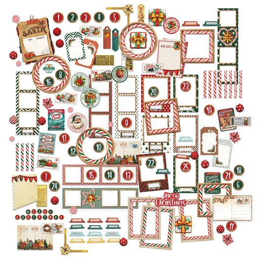 49 And Market - Jolly Jingles Collection -  Ephemera Set