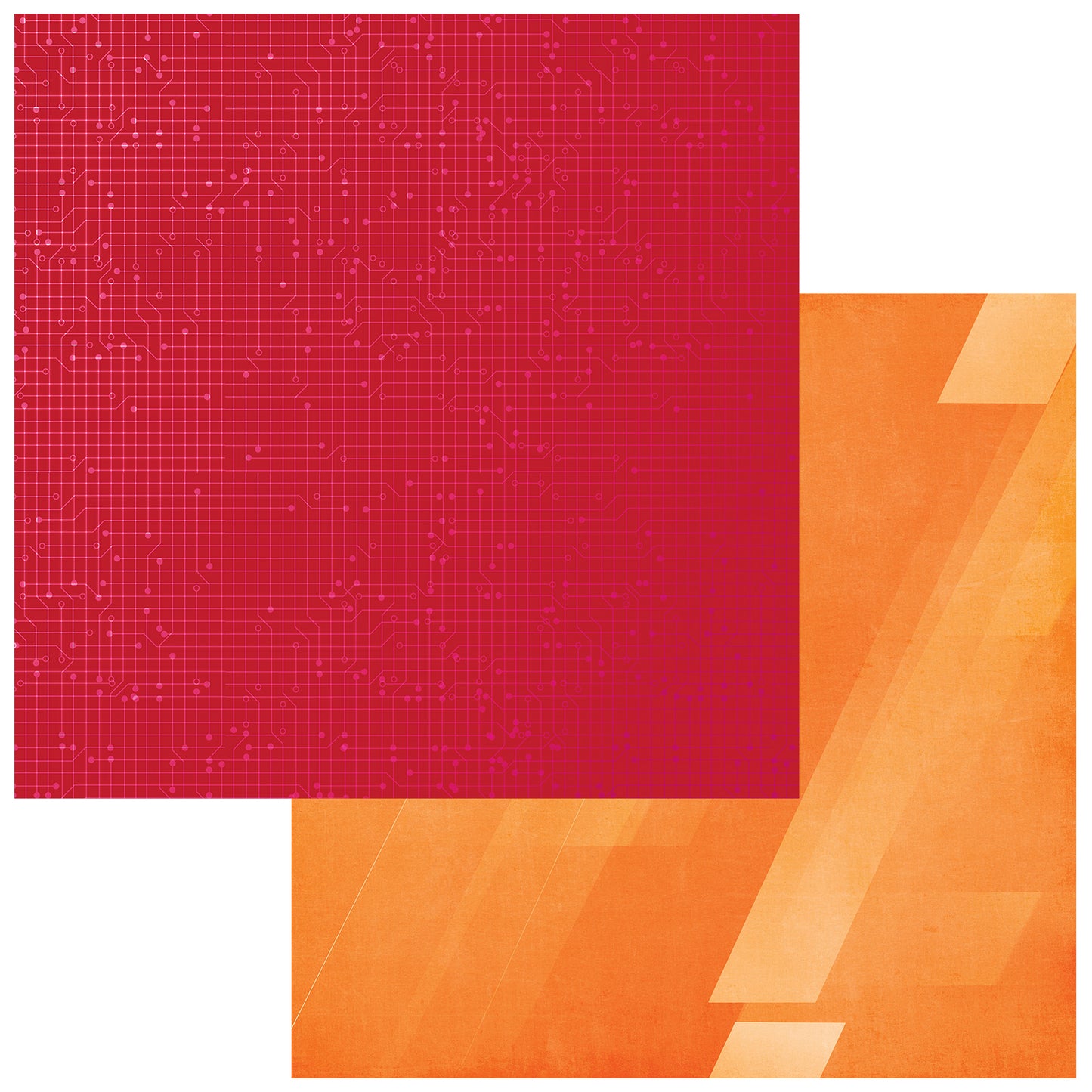 49 and Market - Level Up Collection - 12 x 12 Double Sided Paper - Solids 2