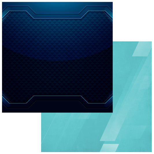 49 and Market - Level Up Collection - 12 x 12 Double Sided Paper - Solids 4