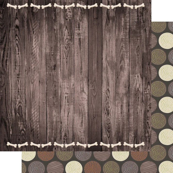 SSC Designs  Dog Lover Collection - 12 x 12 Double Sided Scrapbook Paper Pack And Embellishment Kit