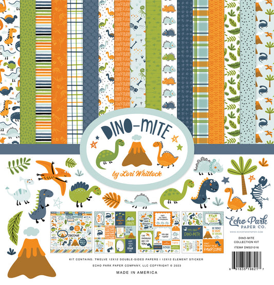 Echo Park Dino-Mite 12 x 12 Collection Kit