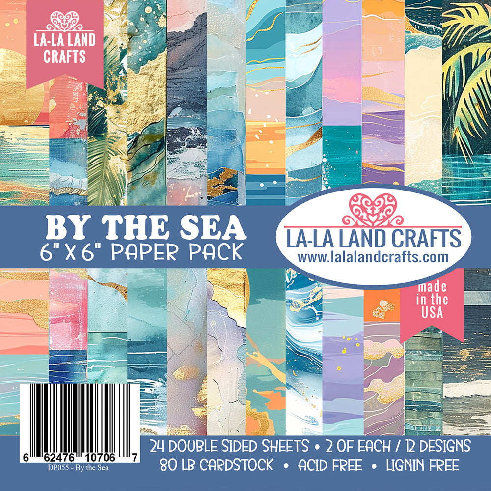 La-La-Land Crafts - 6 x 6 Paper Pack - By The Sea