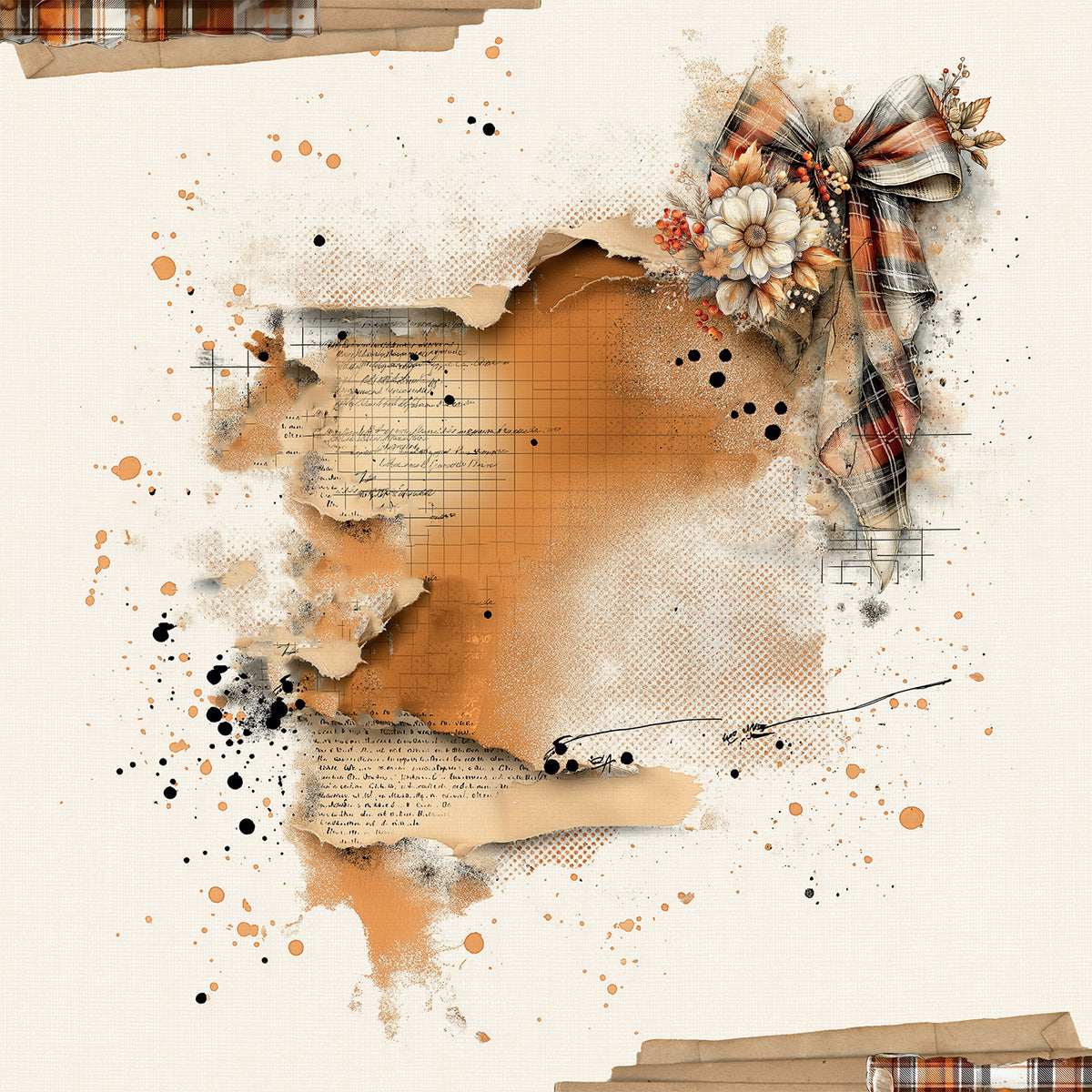 49 And Market - Season's Bounty Collection - 12 x 12 Double Sided Paper - Family