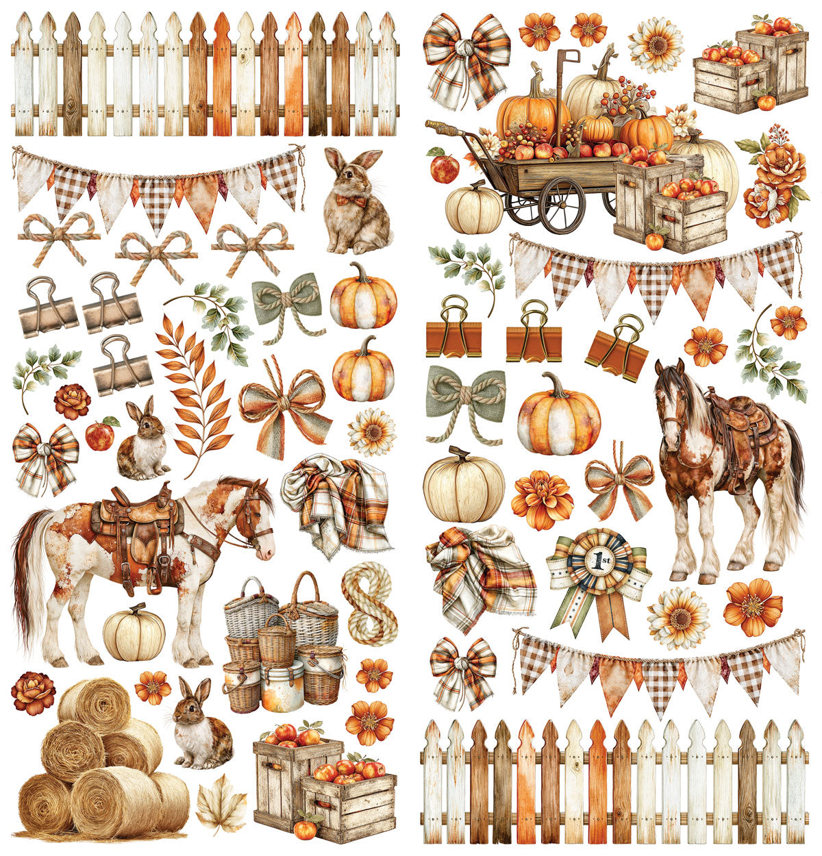 49 And Market - Season's Bounty Collection - Laser Cut Elements