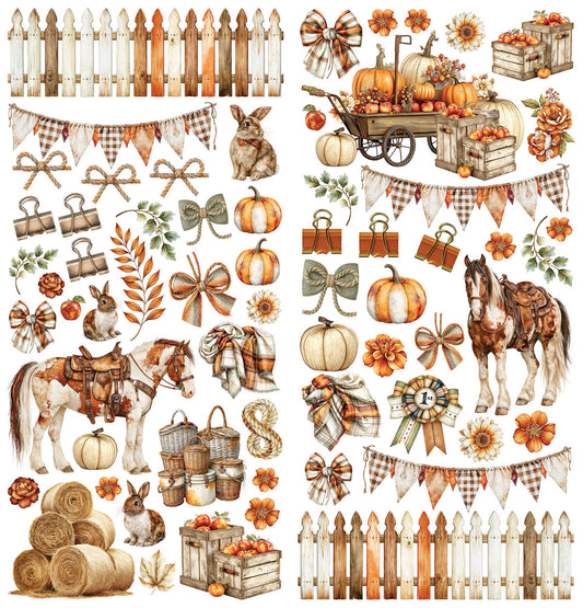 49 And Market - Season's Bounty Collection - Laser Cut Elements