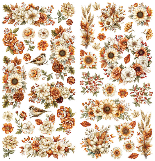 49 And Market - Season's Bounty Collection - Laser Cuts - Wildflowers