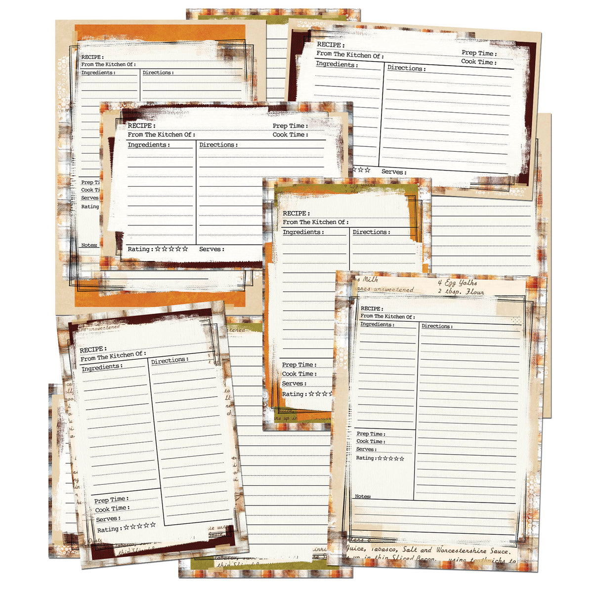 49 And Market - Season's Bounty Collection - Recipe Cards