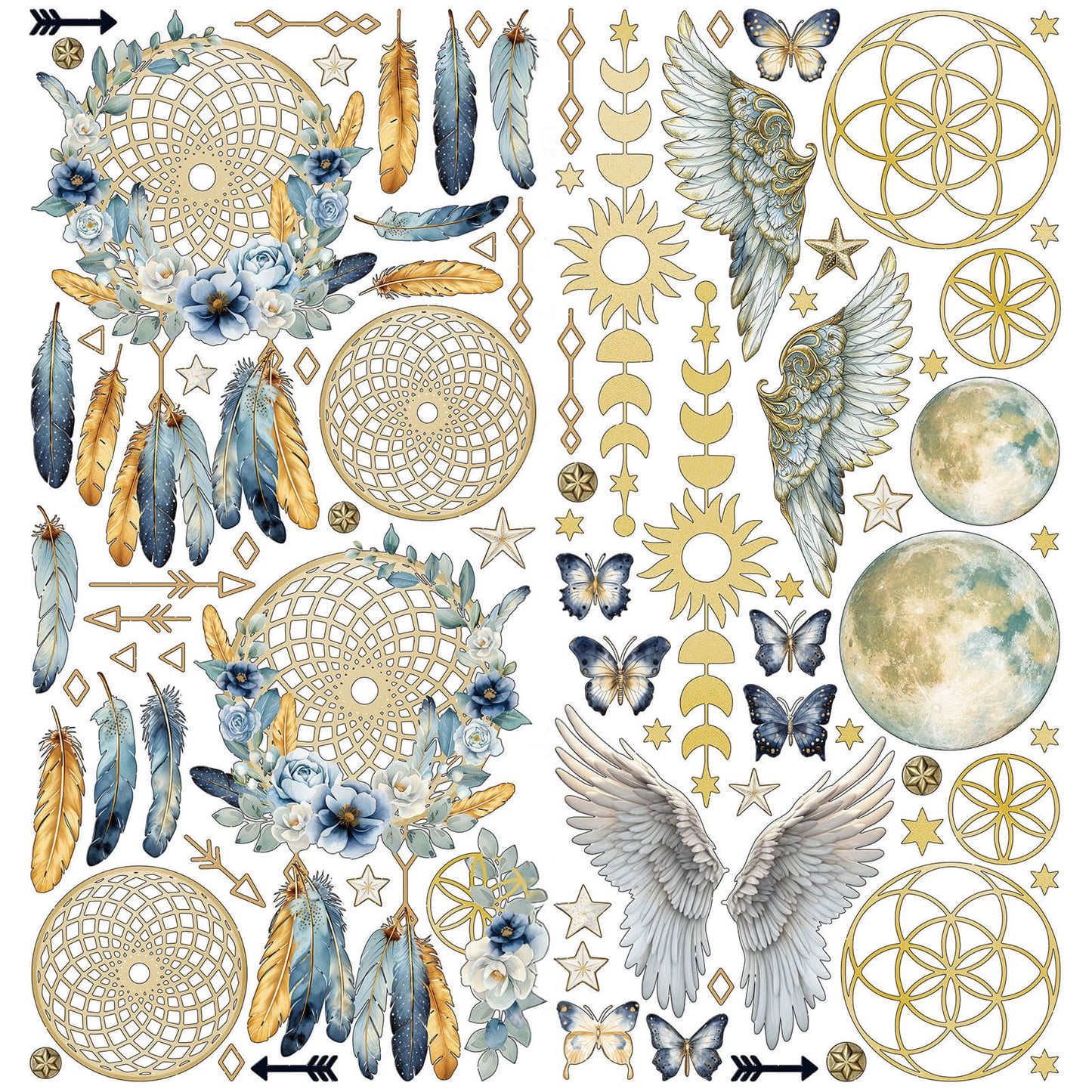 49 and Market Starlight Dreams Laser Cut Elements