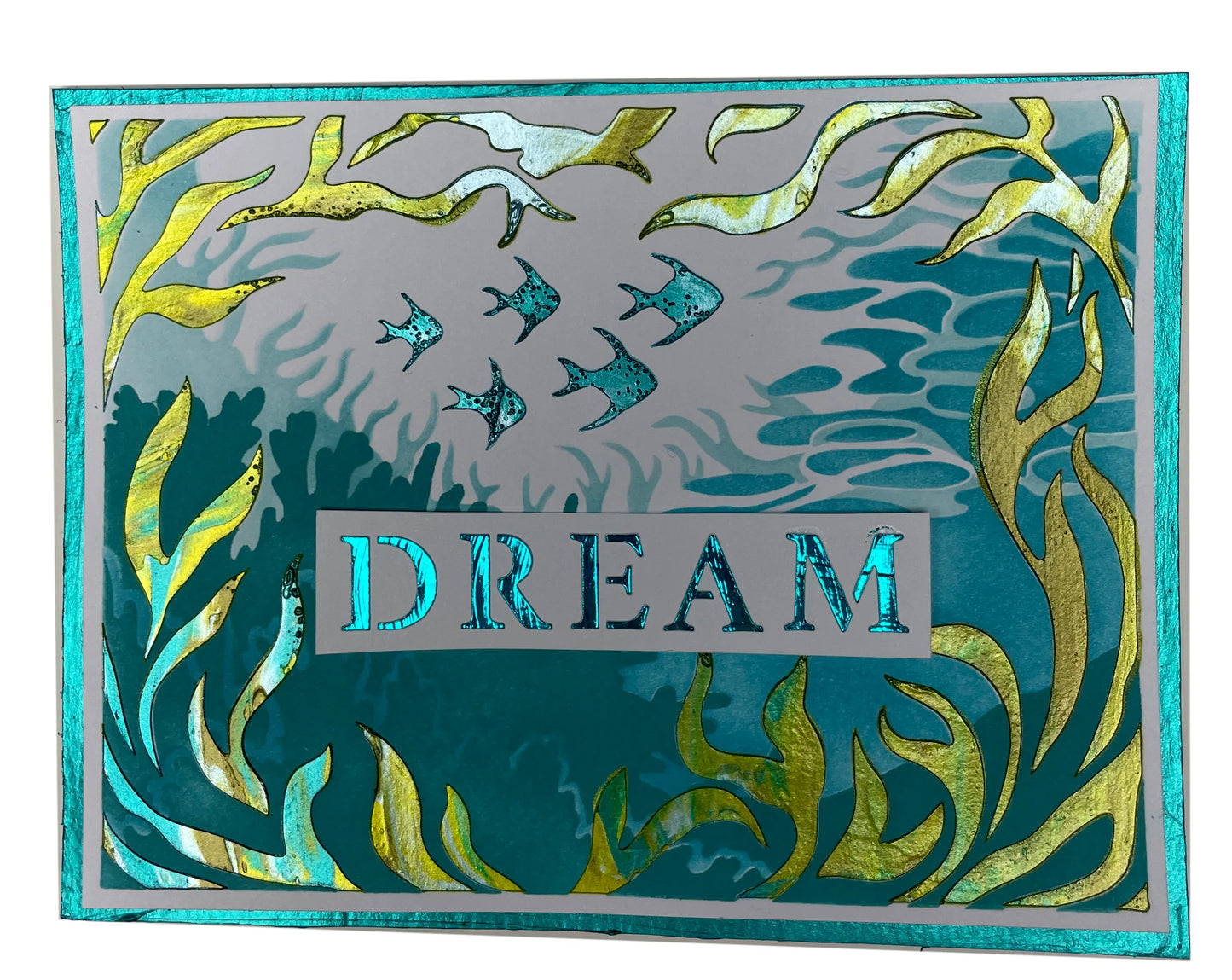 The Crafter's Workshop - 8.5 x 11 Stencil - Full Sheet of Good Words