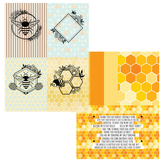 Brutus Monroe - Honey Drips | DuoFoil Washi Sheet