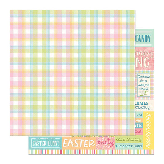 PhotoPlay - Easter Sunday Collection - 12 x 12 Double-Sided Paper - Easter Sentiments