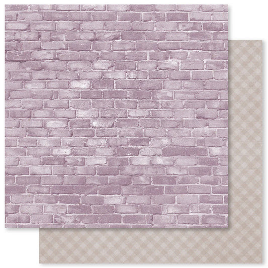 Paper Rose Studio - Double Sided 12 x 12 Paper - Easter Village Basics B