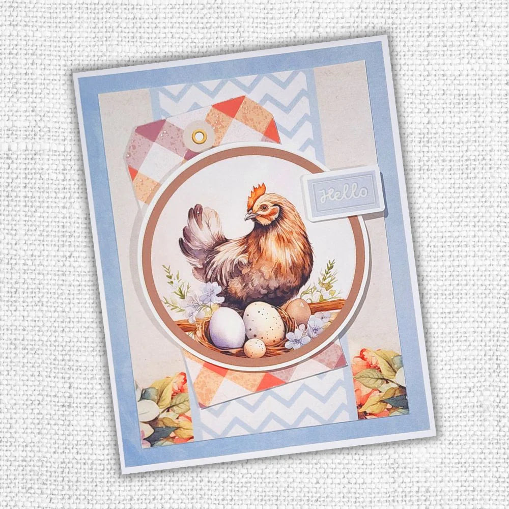 Paper Rose Studio - Easter Village Quick Cards Die Cuts