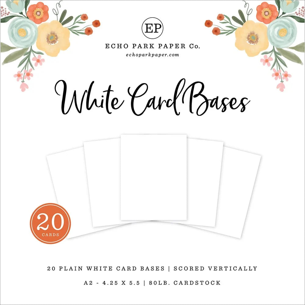 Echo Park - A2 Scored Vertical Card Base Kit