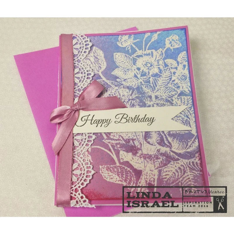 Brutus Monroe -Sharon's Script | 4x6 Stamp