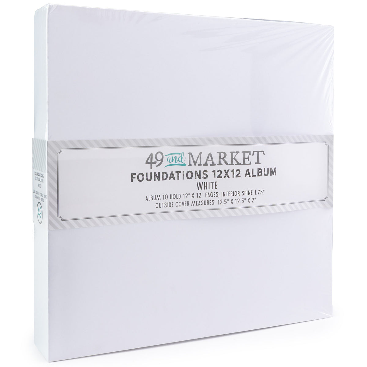 49 And Market - Foundations - 12 x 12 Album - White