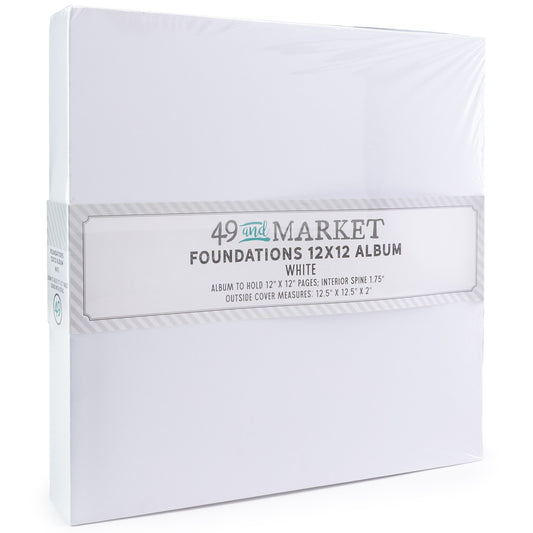 49 And Market - Foundations - 12 x 12 Album - White