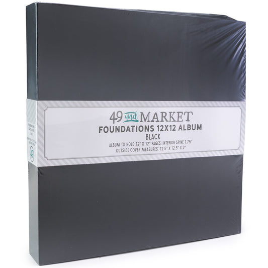 49 And Market - Foundations - 12 x 12 Album - Black