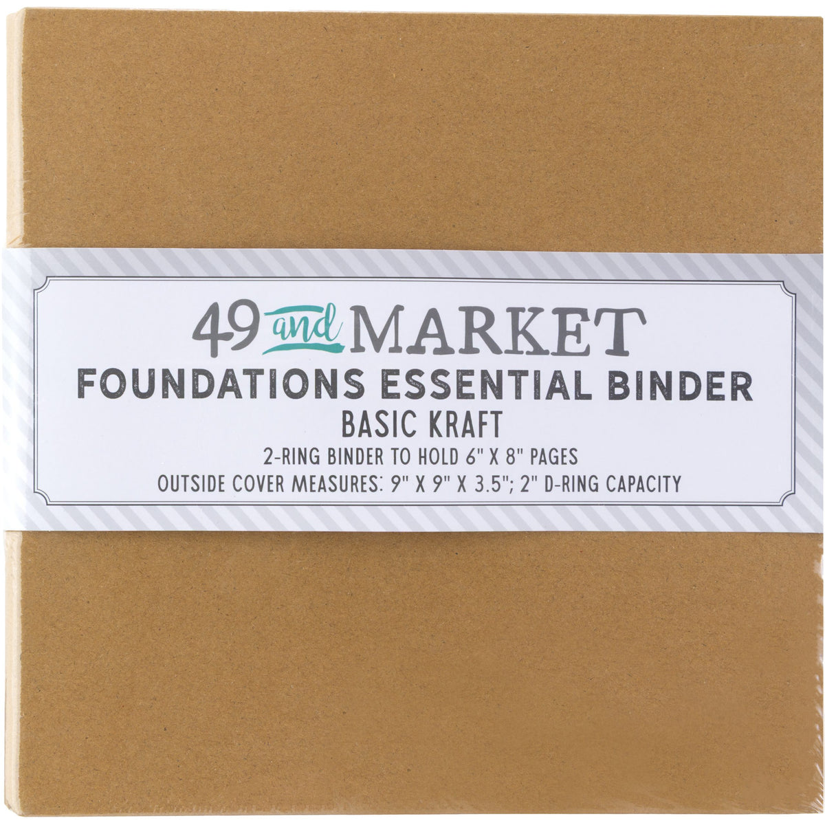 49 And Market - Foundations - Essential Binder - Basic Kraft