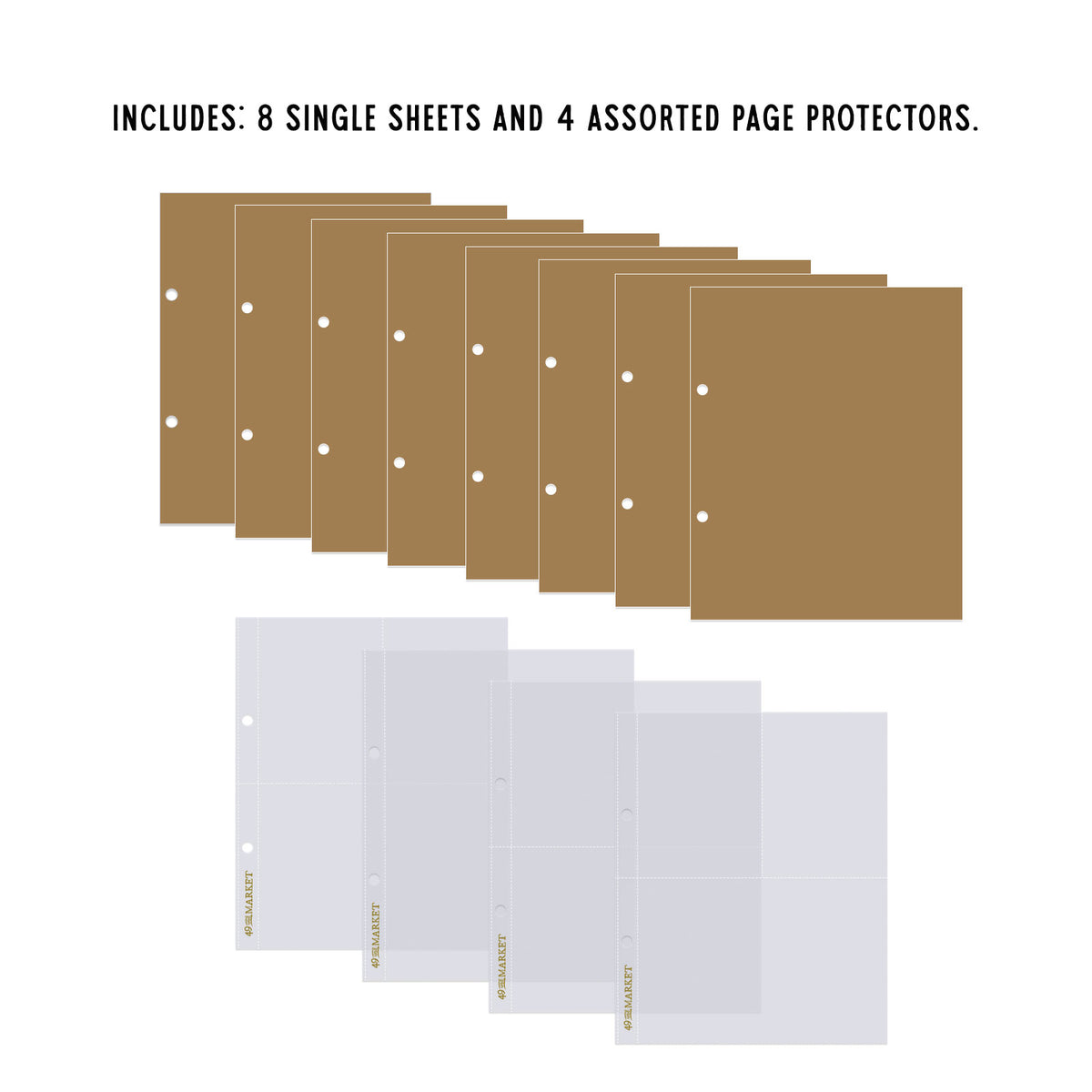 49 And Market - Foundations - Essential Binder - Basic Kraft
