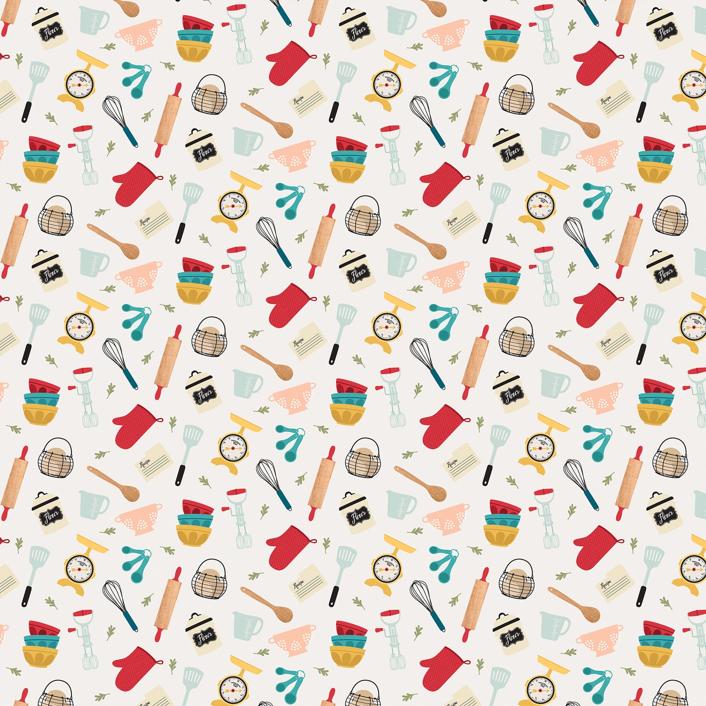 Echo Park - Farmouse Kitchen Collection - 12 x 12 Double Sided Paper - Kitchen Chaos