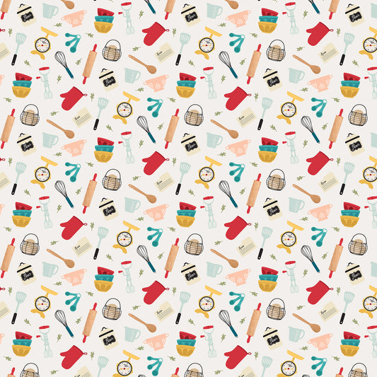 Echo Park - Farmouse Kitchen Collection - 12 x 12 Double Sided Paper - Kitchen Chaos