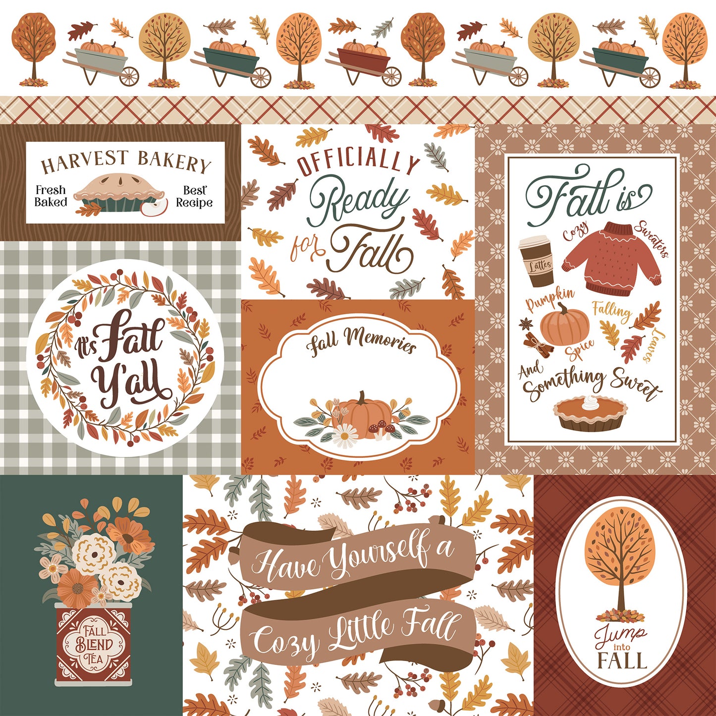 Echo Park - Feels Like Fall Collection - 12 x 12 Collection Kit