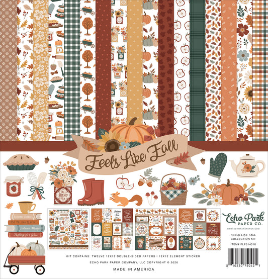 Echo Park - Feels Like Fall Collection - 12 x 12 Collection Kit