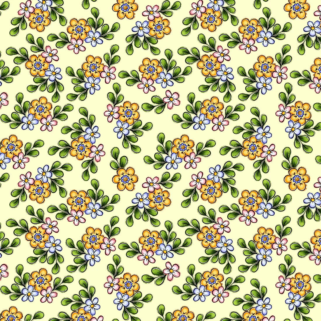 SSC Designs - Phantasia Design's Frogs In The Morass Collection -Pond Frogs 12 x 12 Double-Sided Scrapbook Paper