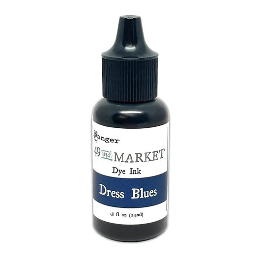 49 And Market Dye Ink Reinkers - Dress Blues