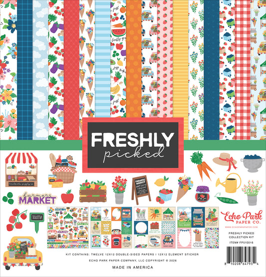 Echo Park - Freshly Picked Collection - 12 x 12 Collection Kit