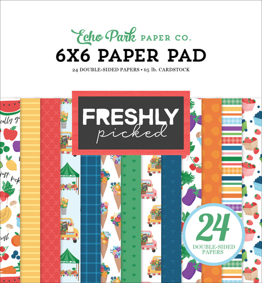 Echo Park - Freshly Picked Collection - 6 x 6 Paper Pad