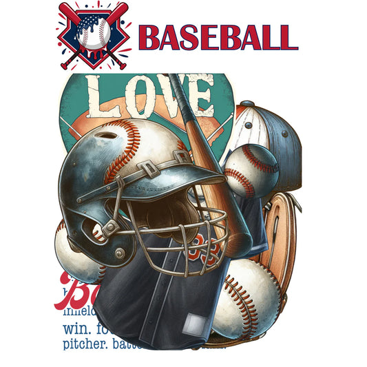 SSC - Go Big Sports Collection - Baseball Laser Cut Scrapbook Ephemera Embellishments