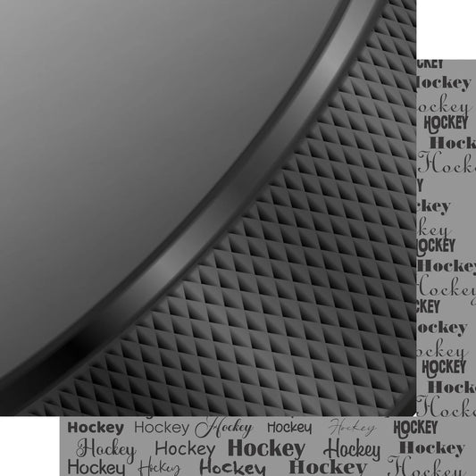 SSC -Go Big Sports Collection - Hockey 12 x 12 Double-Sided Scrapbook Paper