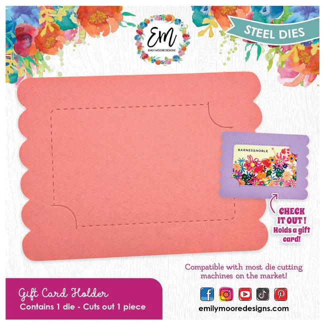 Emily Moore Designs - Dies - Gift Card Holder