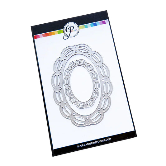 Catherine Pooler - Gilded Oval Dies