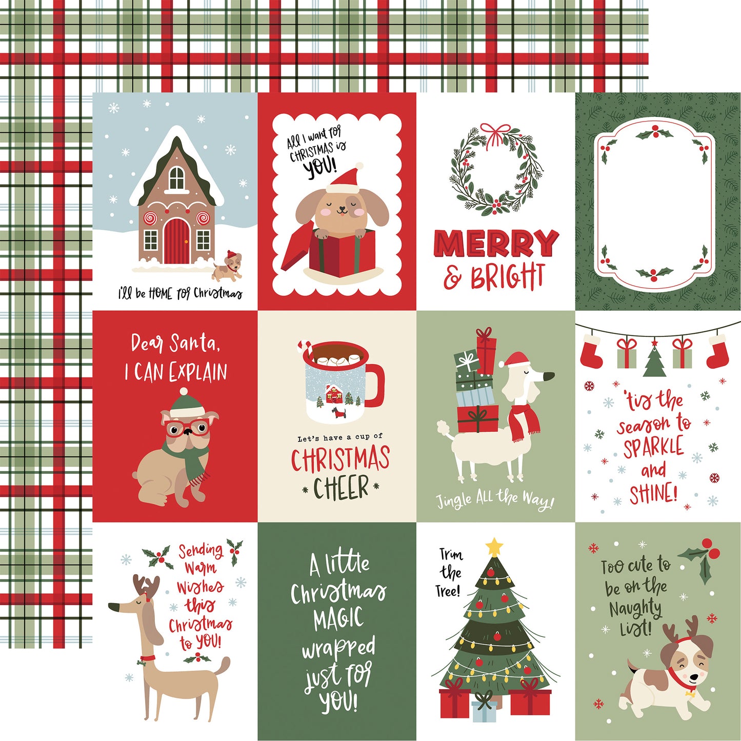 Echo Park - Here Comes Santa Paws Collection - 12 x 12 Collection Kit