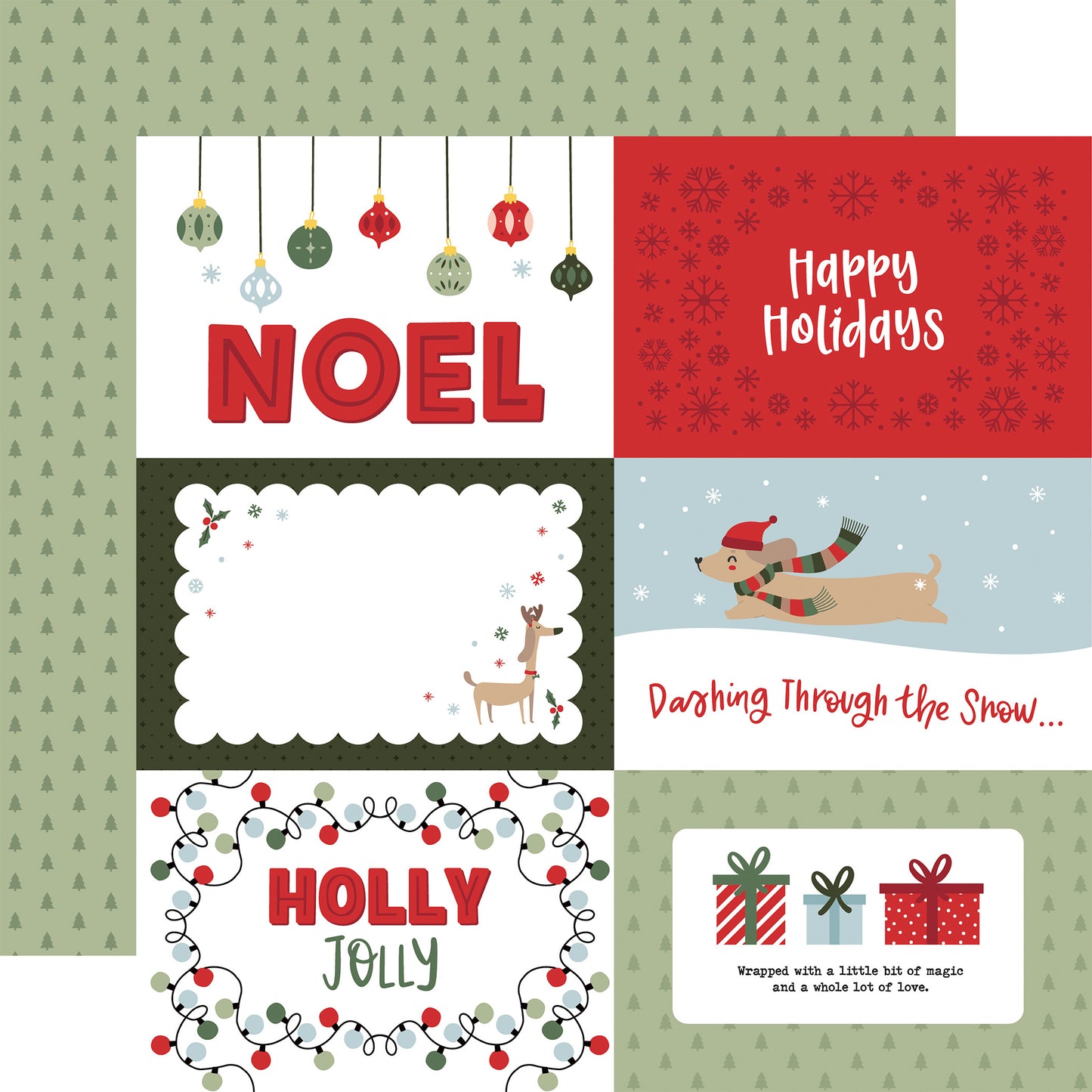 Echo Park - Here Comes Santa Paws Collection - 12 x 12 Collection Kit