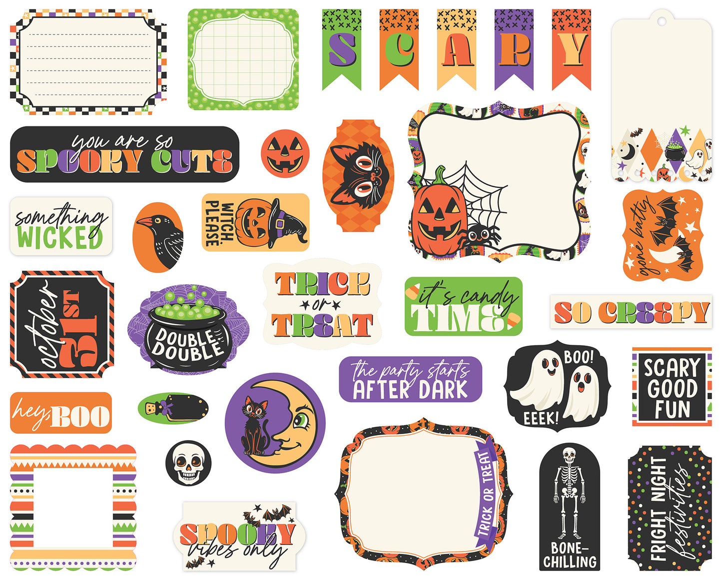 Echo Park - Halloween Parade Collection - Ephemera