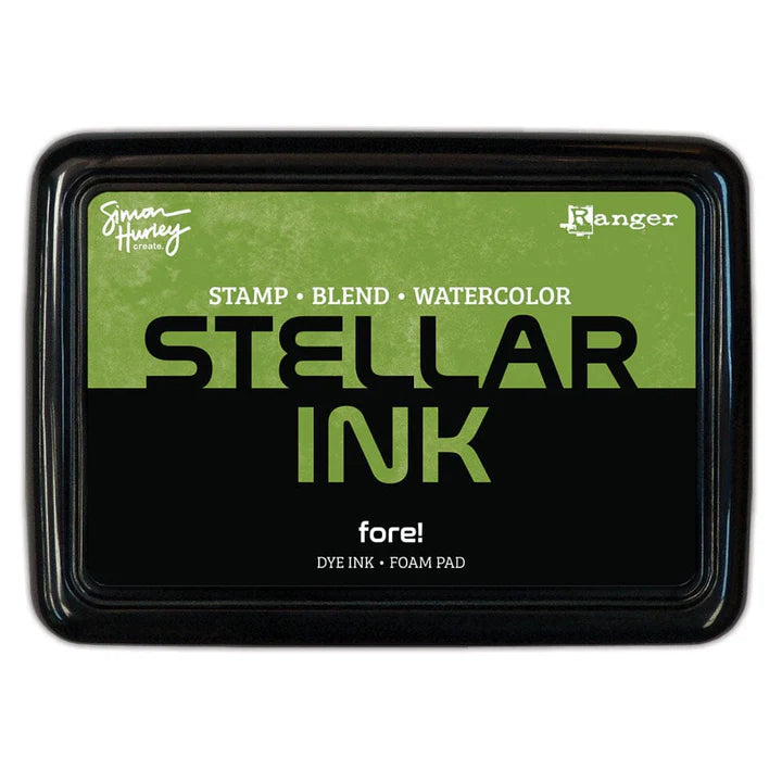 Simon Hurley create. - Stellar Foam Dye Ink Pad - Fore!