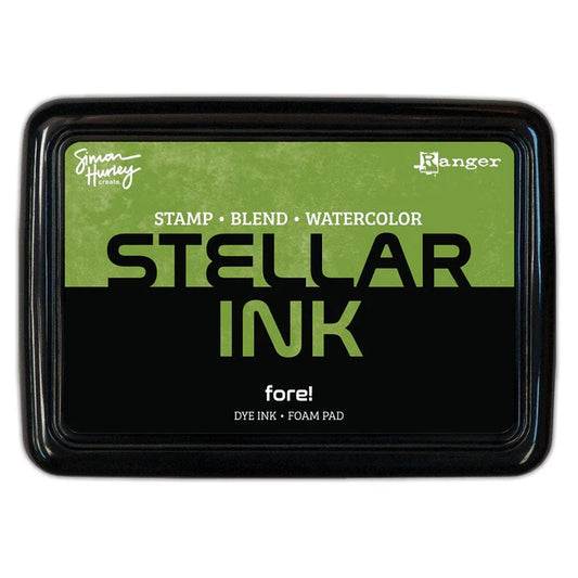 Simon Hurley create. - Stellar Foam Dye Ink Pad - Fore!