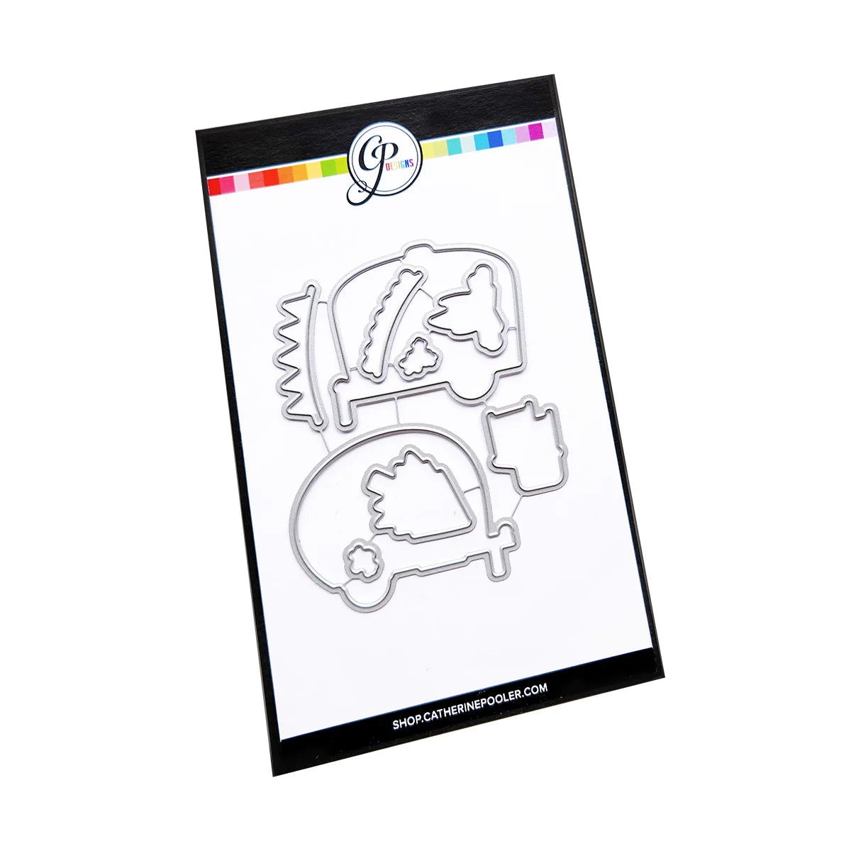 Catherine Pooler Designs - Trail Mix Collection - Dies - Happy Trail-ers