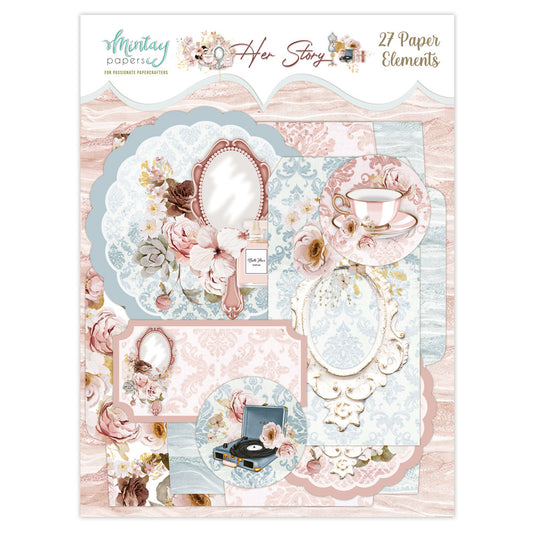 Mintay Papers - Her Story Collection - Embellishments - Paper Elements