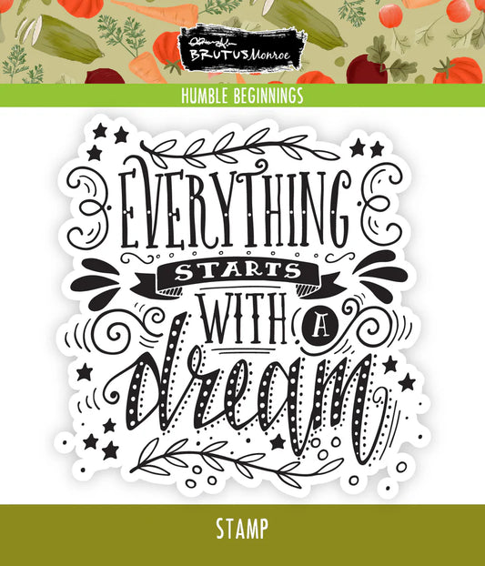 Brutus Monroe - Rooted In Kindness Collection - Clear Photopolymer Stamps - Humble Beginnings