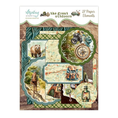 Mintay Papers - The Great Outdoors Collection - Embellishments - Paper Elements