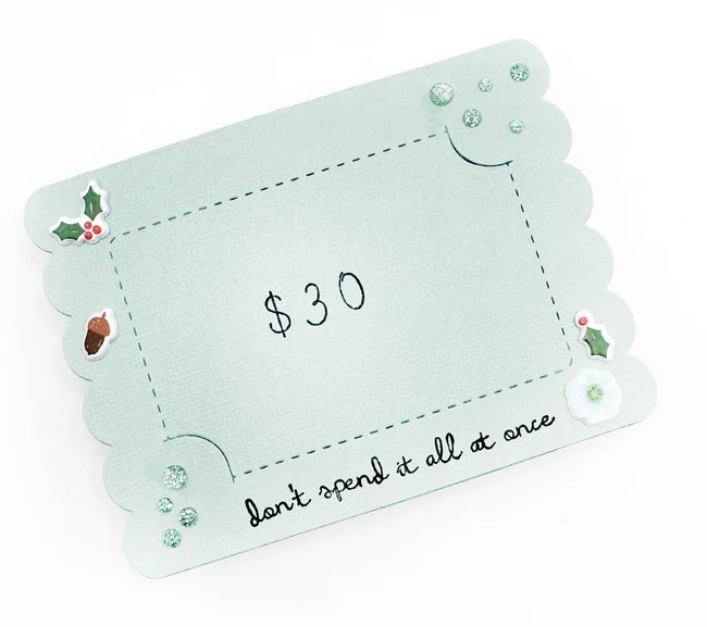 Emily Moore Designs - Dies - Gift Card Holder