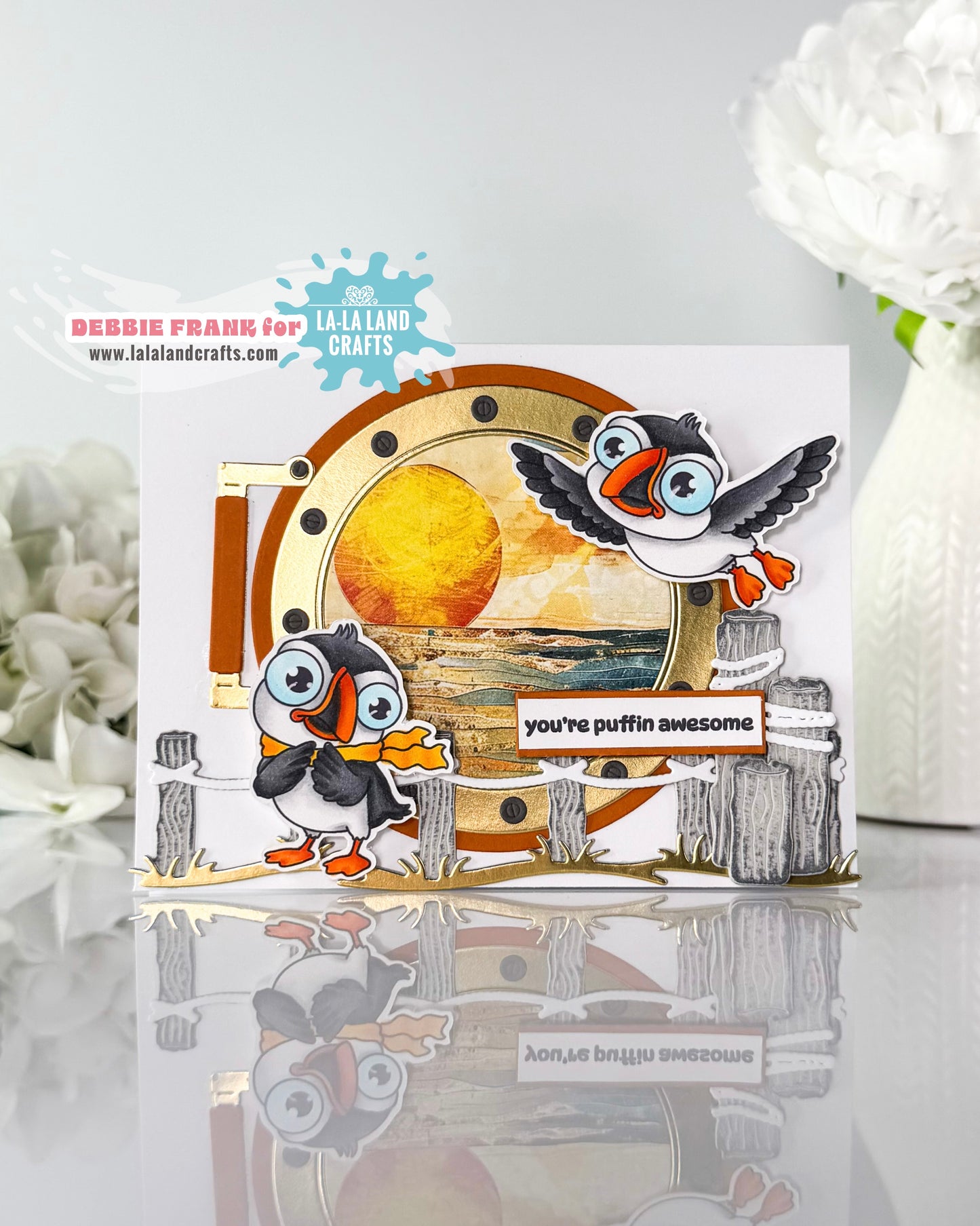 La-La Land Crafts - Clear Photopolymer Stamps - Puffin By